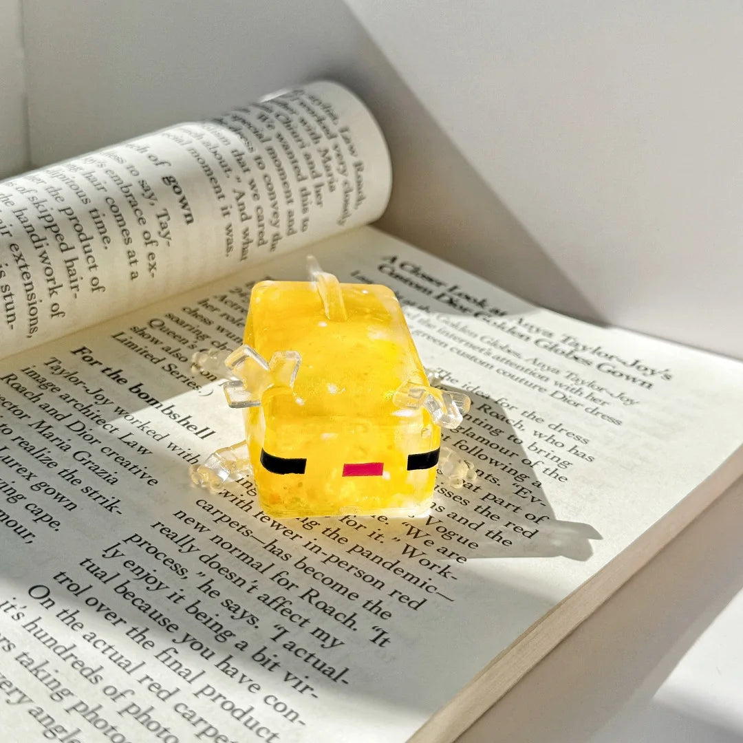 Squishy Minecraft Axolotyl toy
