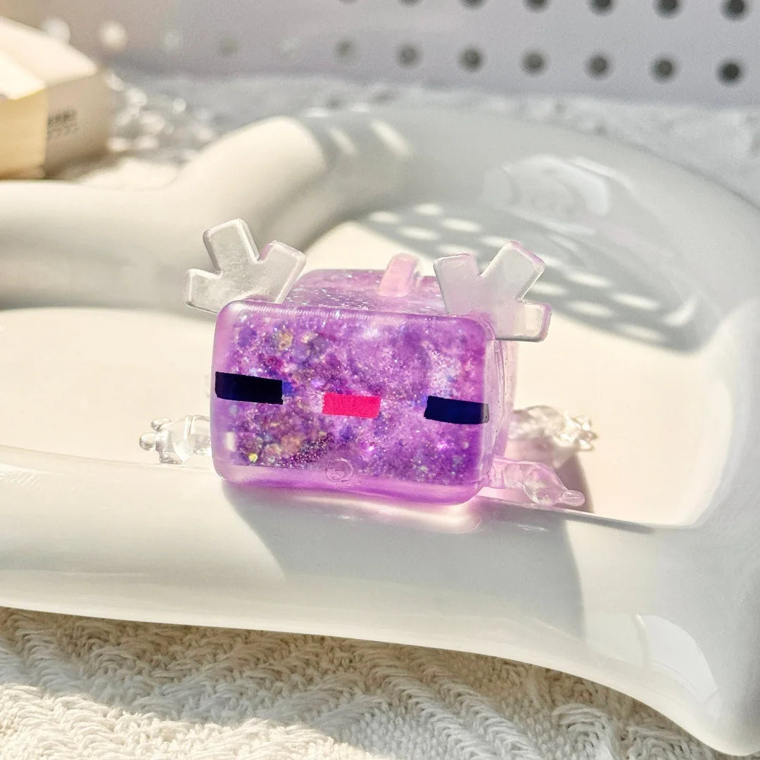 Squishy Minecraft Axolotyl toy