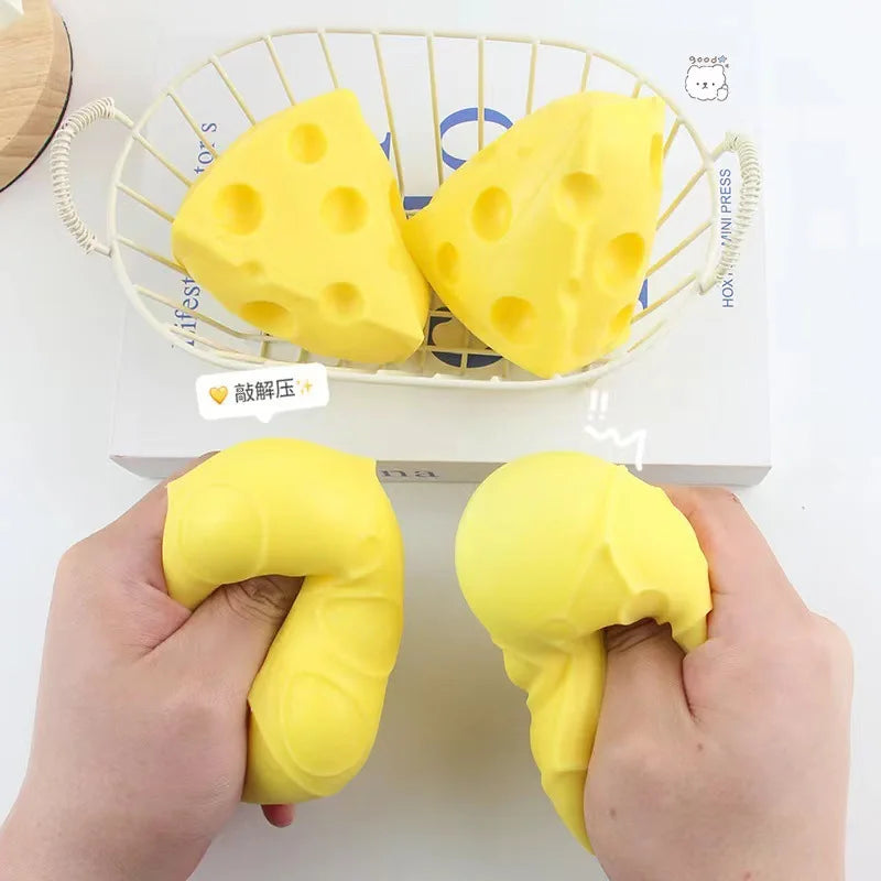 Squishy Satisfying Cheese Toy