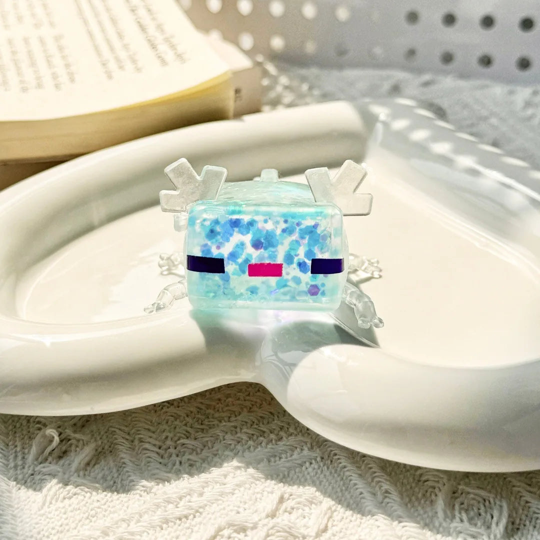 Squishy Minecraft Axolotyl toy