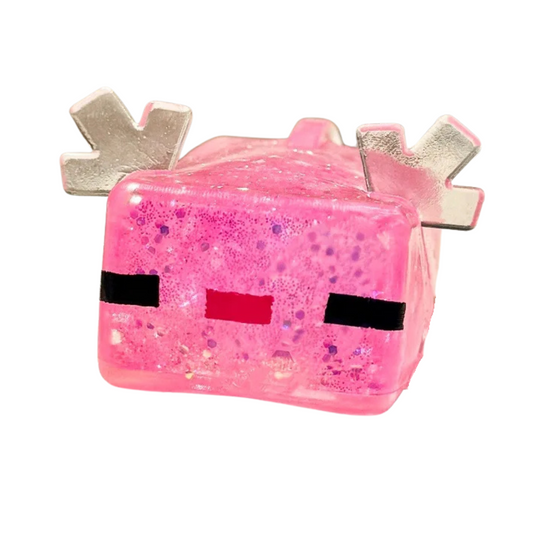 Squishy Minecraft Axolotyl toy